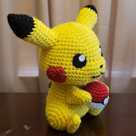 crochet pattern for pikachu|crochet patterns for pikachu pokemon.